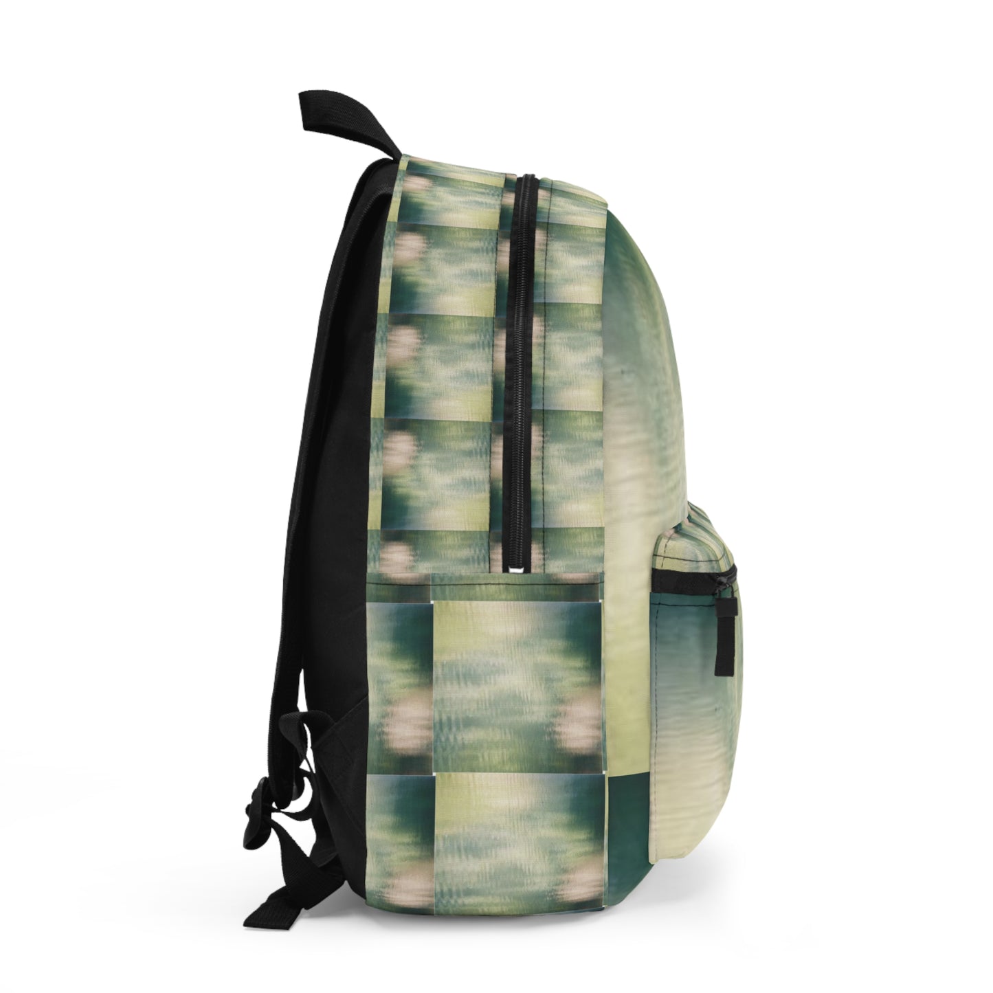 Trendy Watercolor Backpack - Eco-Friendly School Bag, Travel Bag, Gift for Students, Unique Design for Nature Lovers