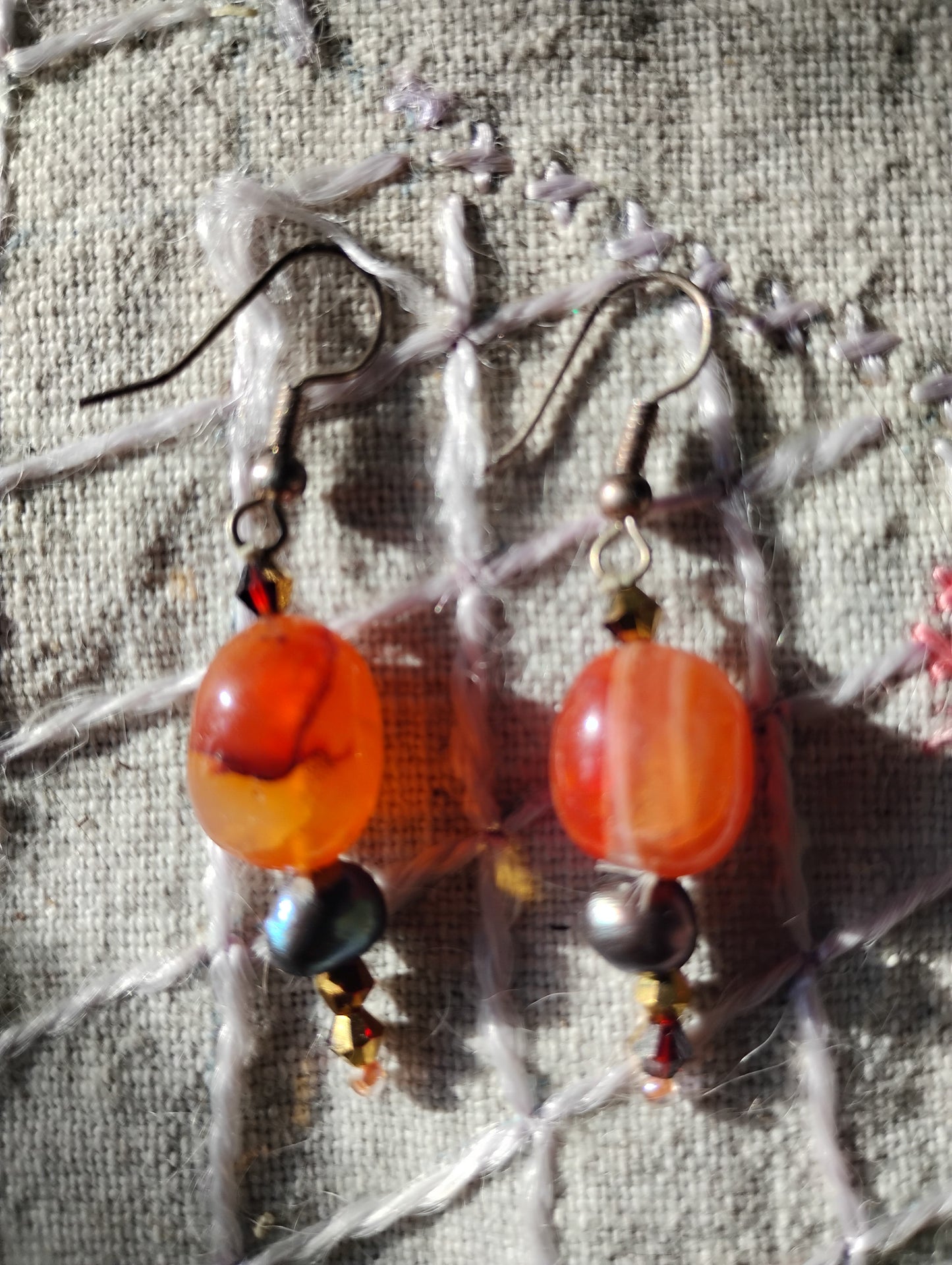 HandmadeCarnelian Earrings