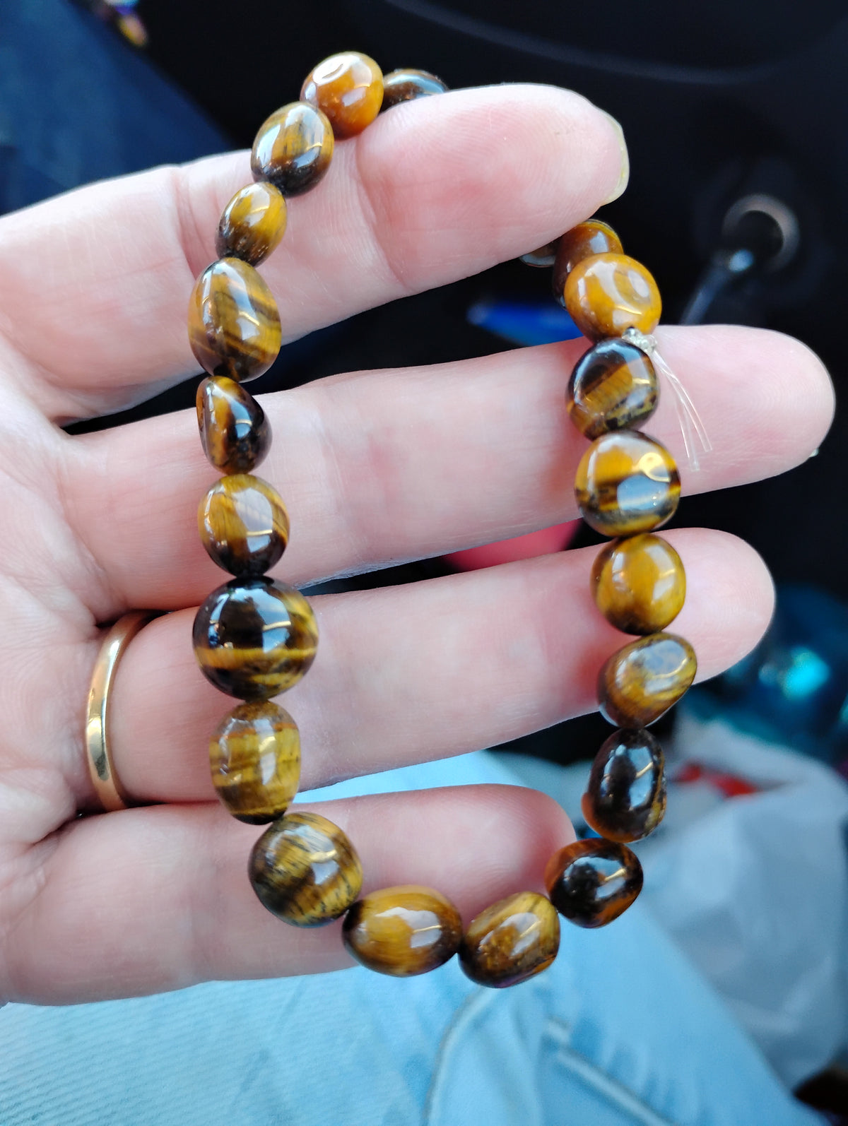 Genuine Tiger Eye Bracelet
