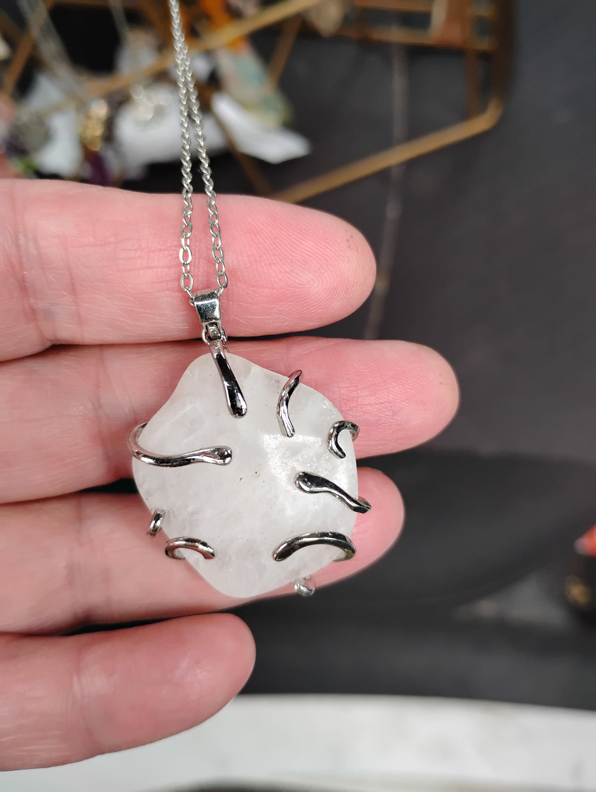 Genuine Moonstone Necklace