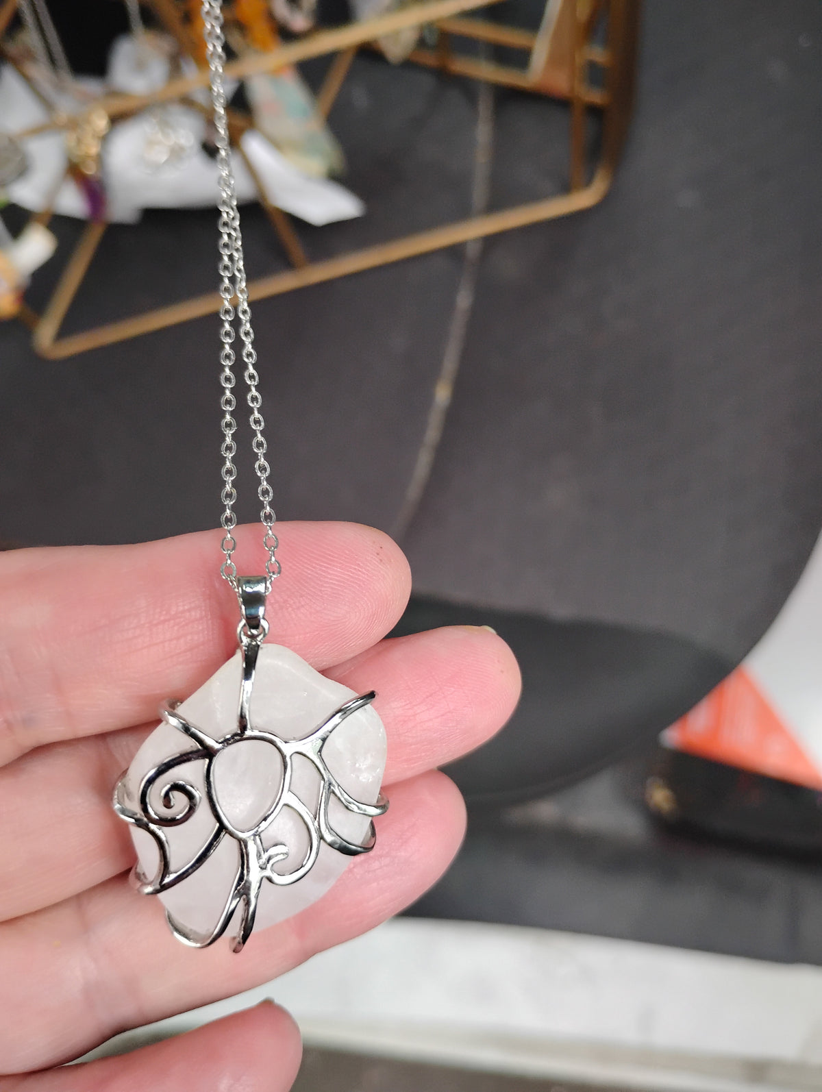 Genuine Moonstone Necklace